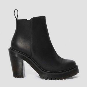 Dr. Martens Magdalena Leather Heeled Chelsea Boots